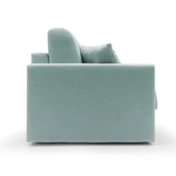 Canapé convertible tissu recyclé déhoussable Aubin