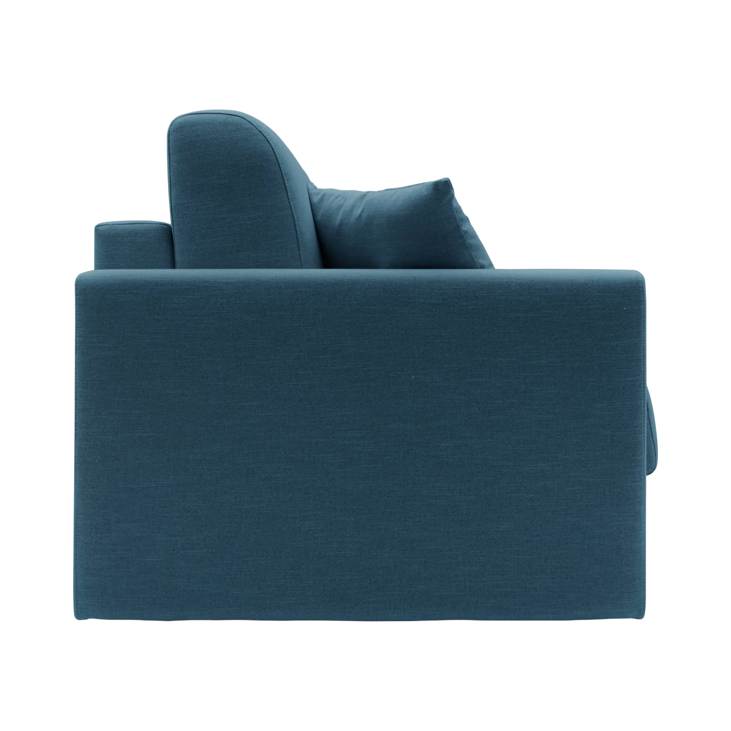Canapé convertible tissu recyclé déhoussable Aubin