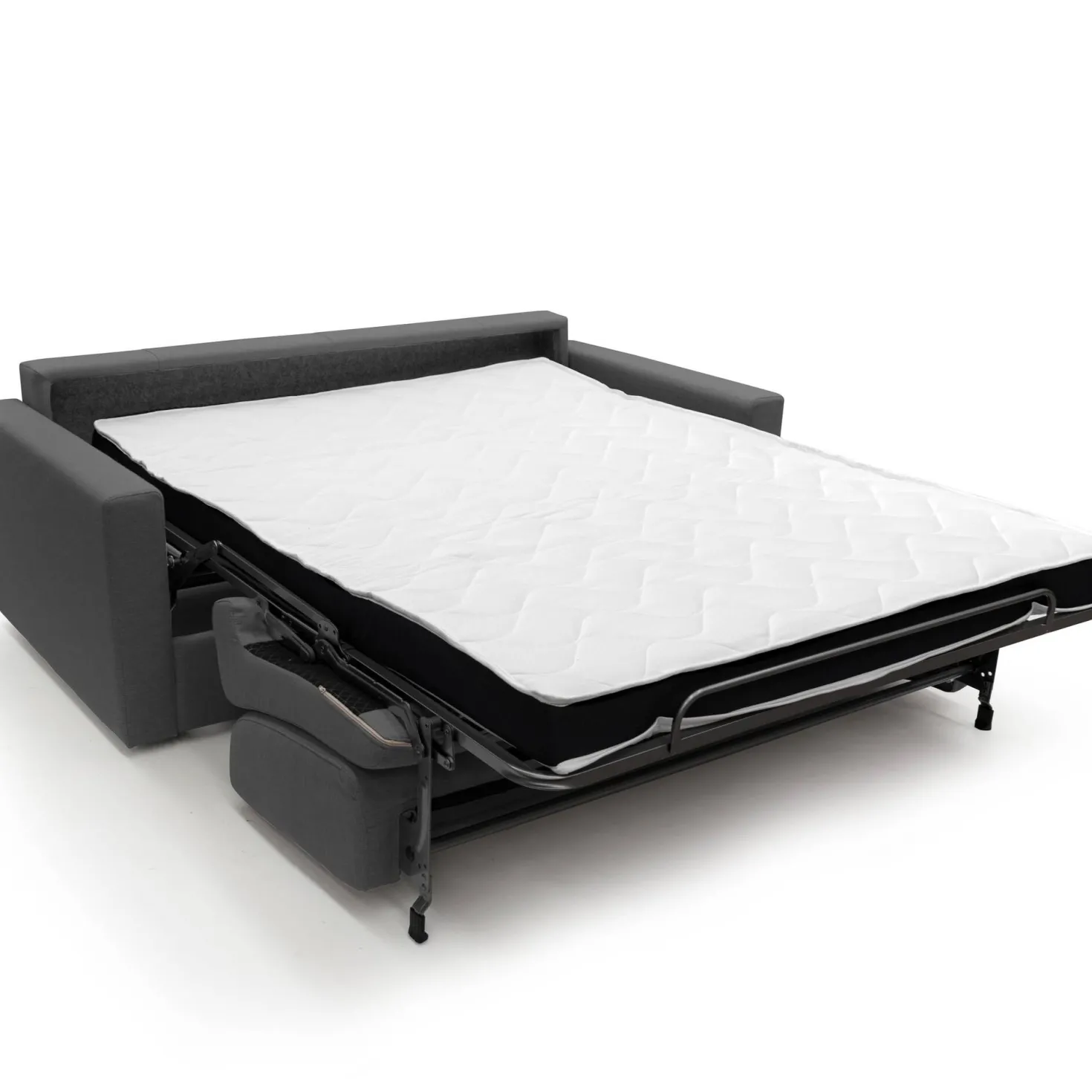 Canapé convertible tissu recyclé déhoussable Aubin