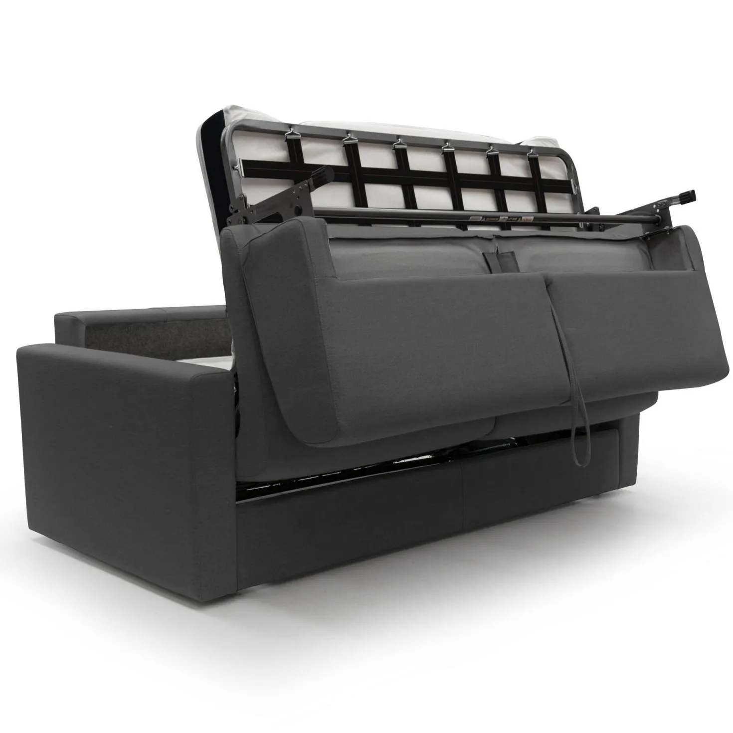 Canapé convertible tissu recyclé déhoussable Aubin