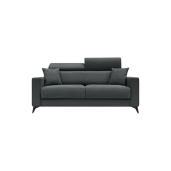 Canapé convertible tissu recyclé déhoussable Alden