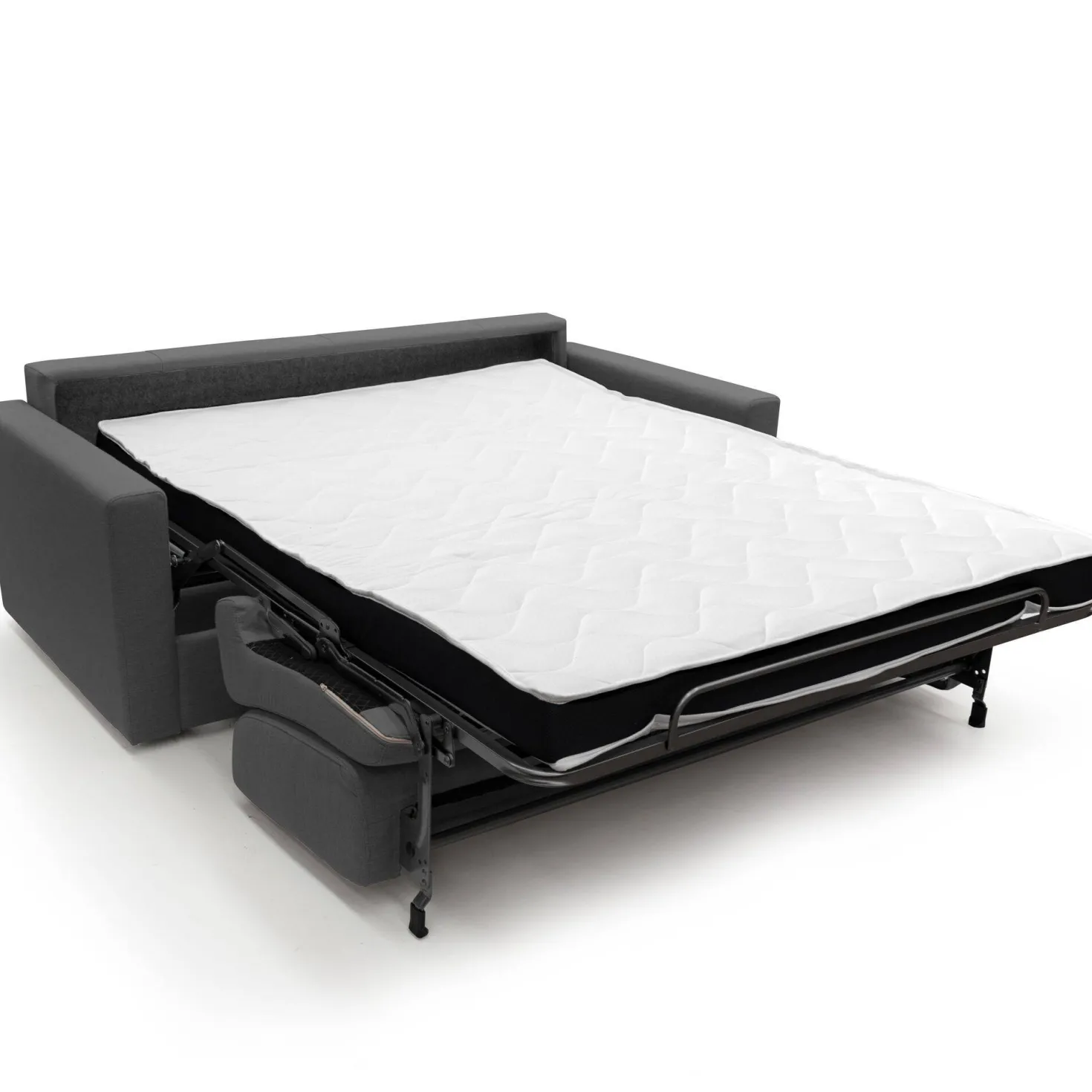 Canapé convertible tissu recyclé déhoussable Aubin