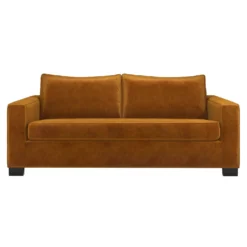 Canapé convertible velours Octave