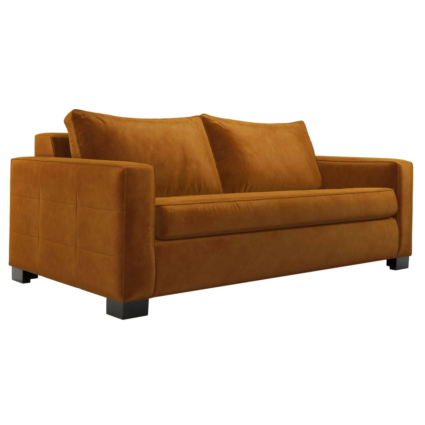 Canapé convertible velours Octave