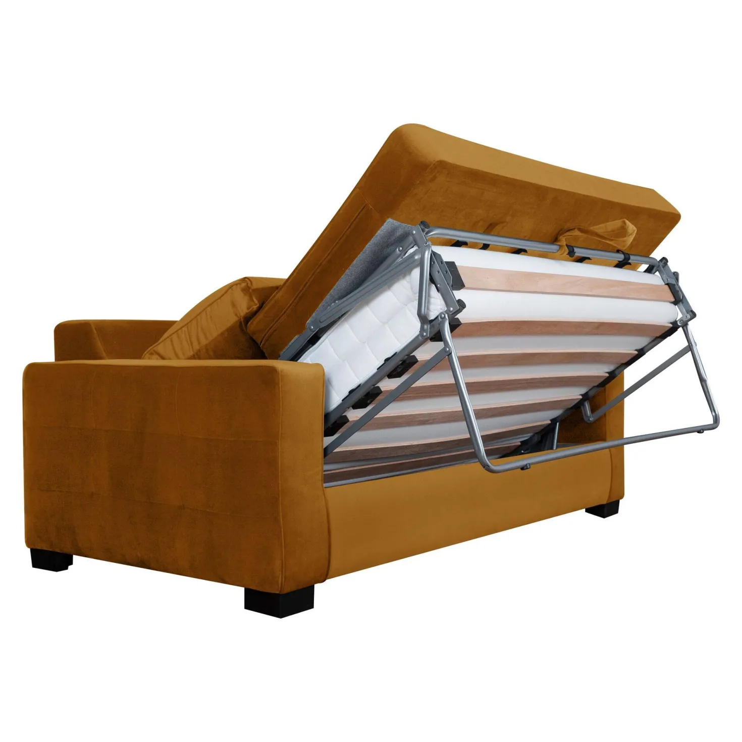 Canapé convertible velours Octave