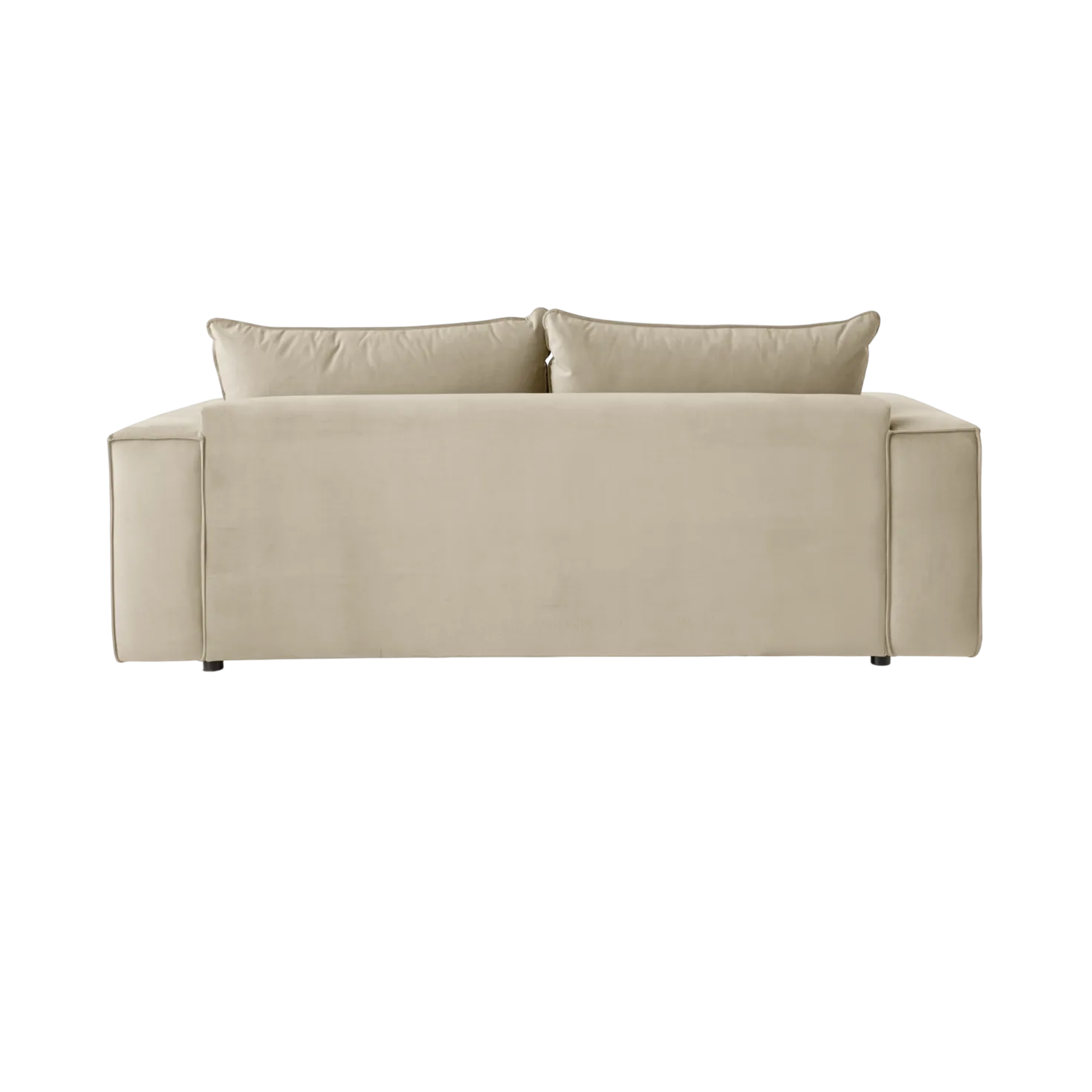 Canapé convertible velours Orel