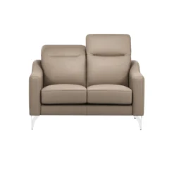 Canapé cuir têtières relevables Ben