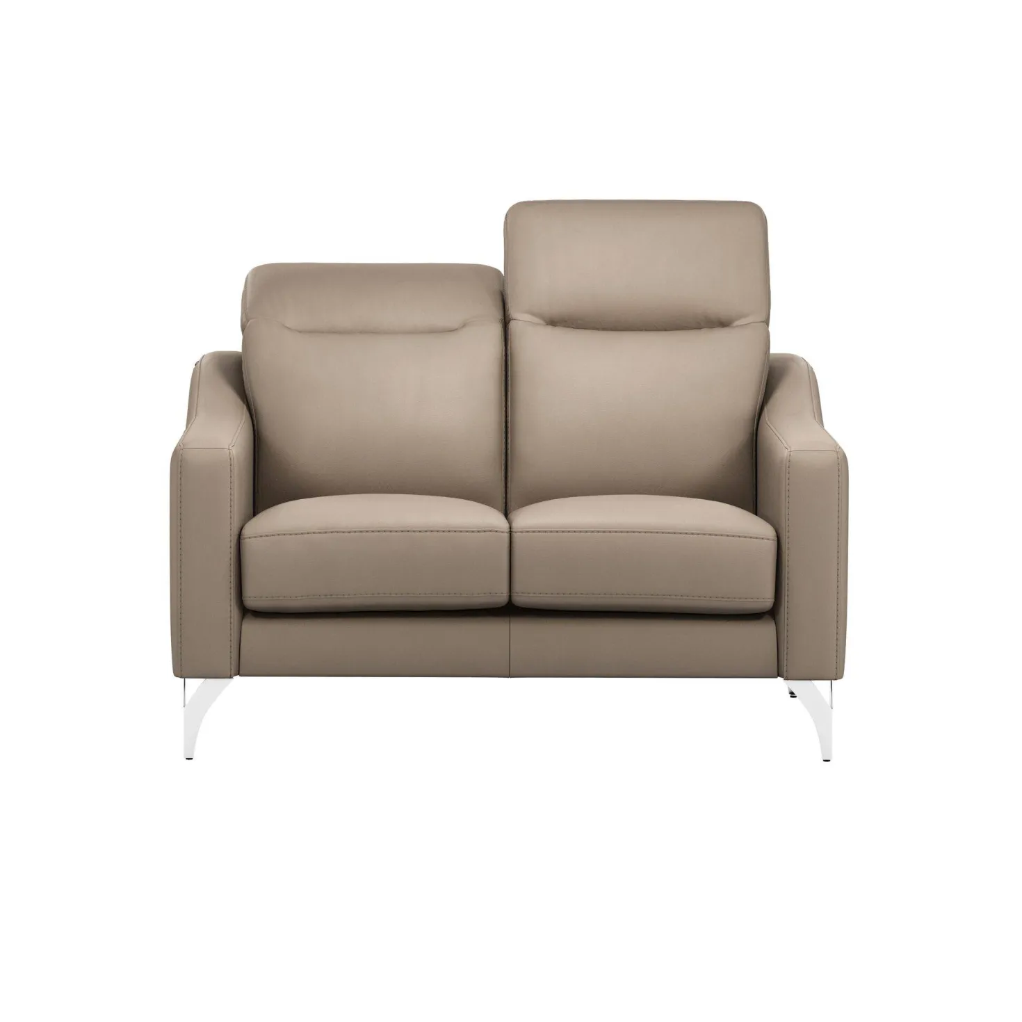 Canapé cuir têtières relevables Ben