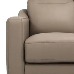 Canapé cuir têtières relevables Ben