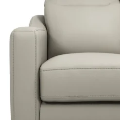 Canapé cuir têtières relevables Ben