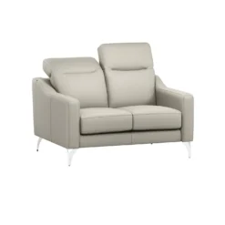 Canapé cuir têtières relevables Ben