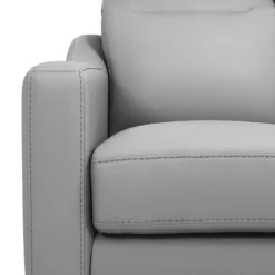 Canapé cuir têtières relevables Ben