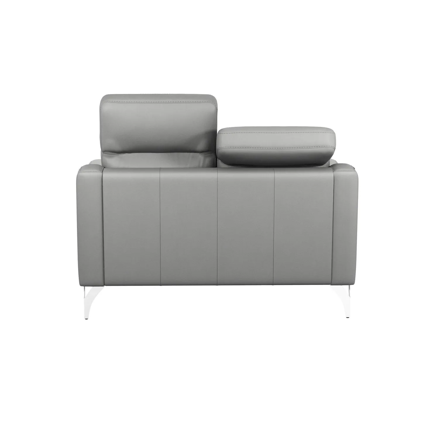Canapé cuir têtières relevables Ben