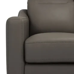 Canapé cuir têtières relevables Ben