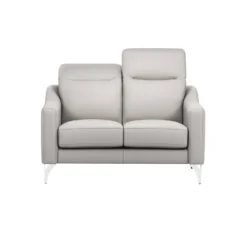 Canapé cuir têtières relevables Ben