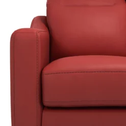 Canapé cuir têtières relevables Ben
