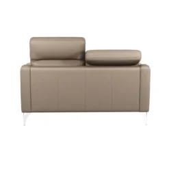Canapé cuir têtières relevables Ben