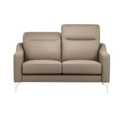 Canapé cuir têtières relevables Ben