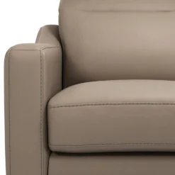 Canapé cuir têtières relevables Ben
