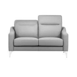 Canapé cuir têtières relevables Ben