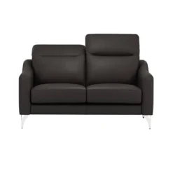 Canapé cuir têtières relevables Ben