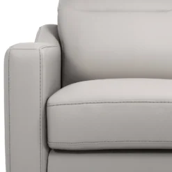 Canapé cuir têtières relevables Ben