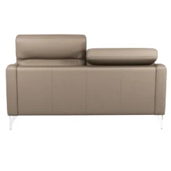 Canapé cuir têtières relevables Ben