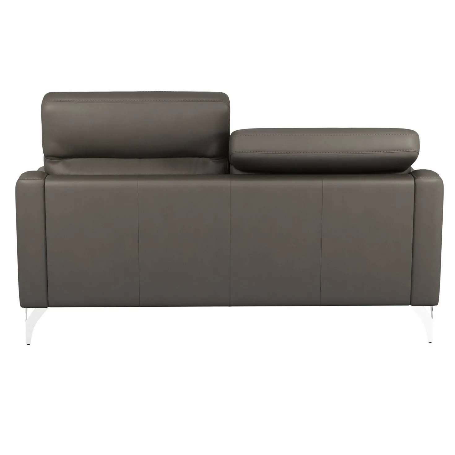 Canapé cuir têtières relevables Ben