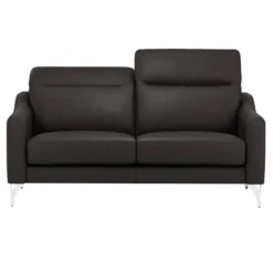 Canapé cuir têtières relevables Ben