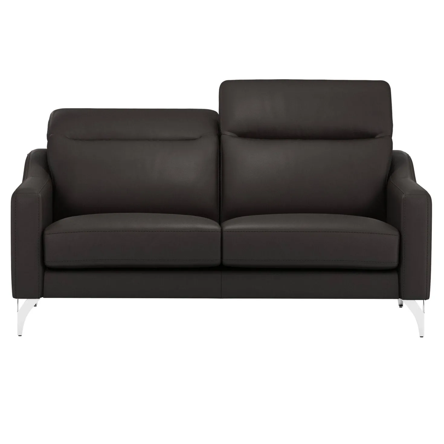 Canapé cuir têtières relevables Ben