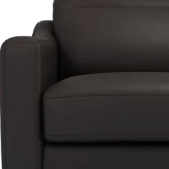 Canapé cuir têtières relevables Ben