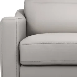 Canapé cuir têtières relevables Ben