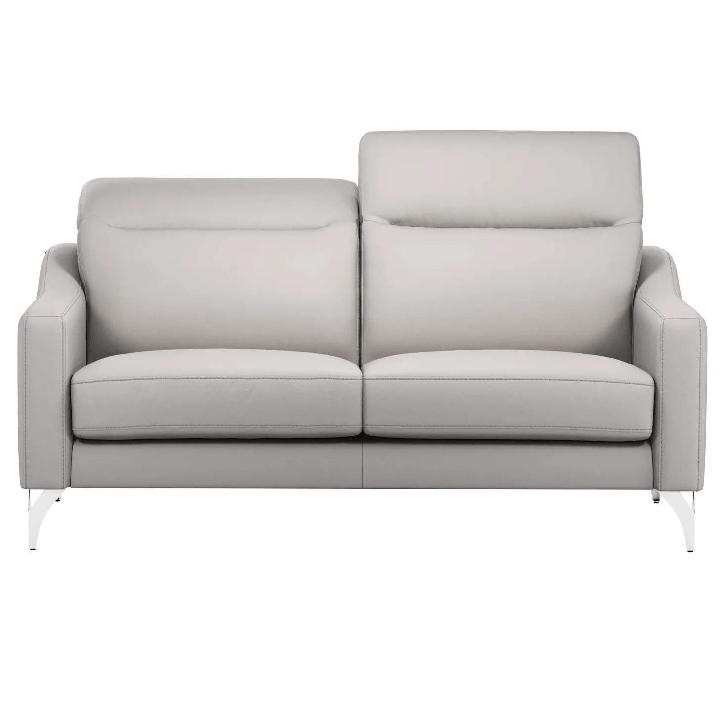 Canapé cuir têtières relevables Ben