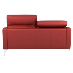 Canapé cuir têtières relevables Ben