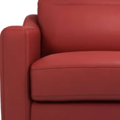 Canapé cuir têtières relevables Ben