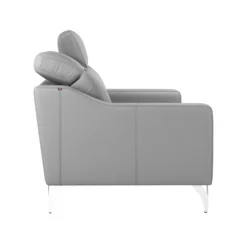 Canapé cuir têtières relevables Ben