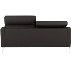 Canapé cuir têtières relevables Ben