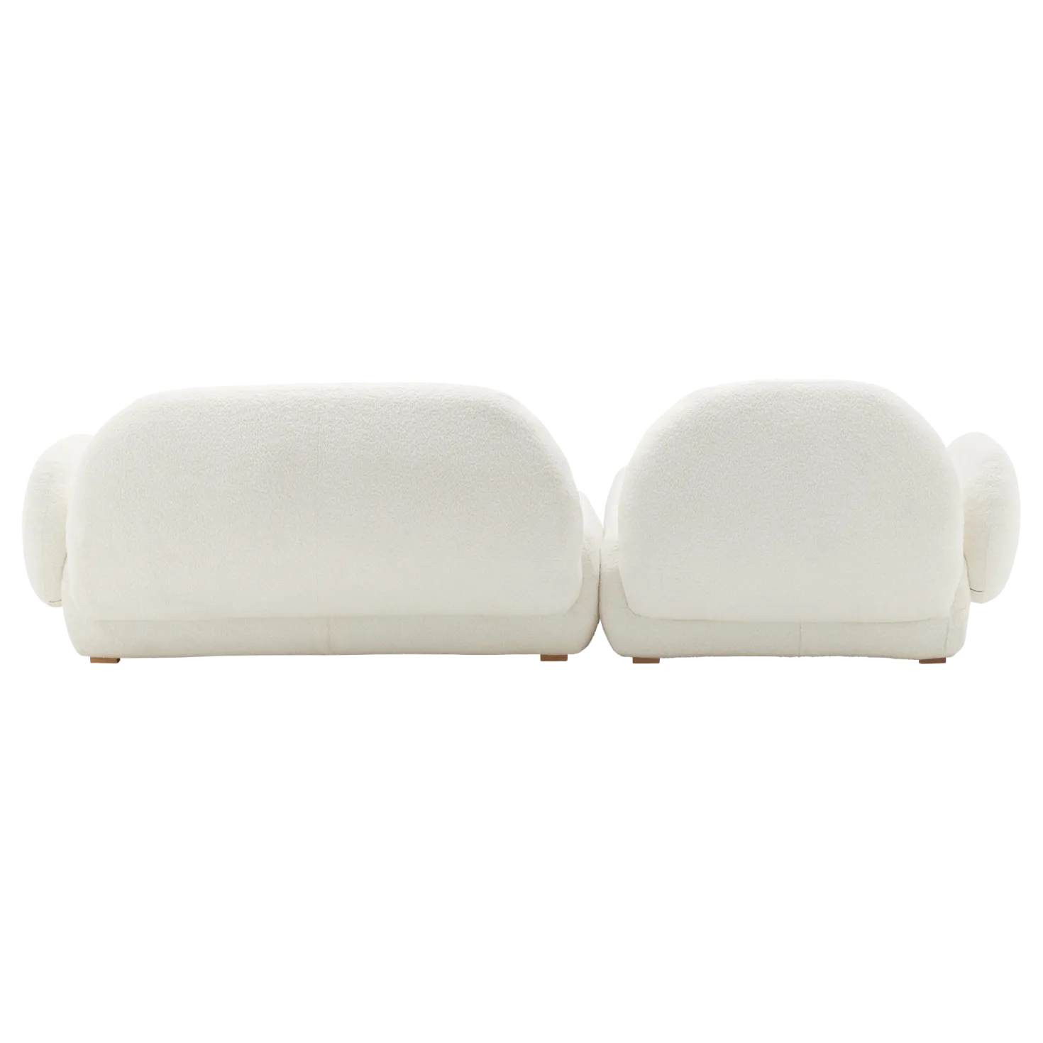 Canapé d'angle bouclette Oméga