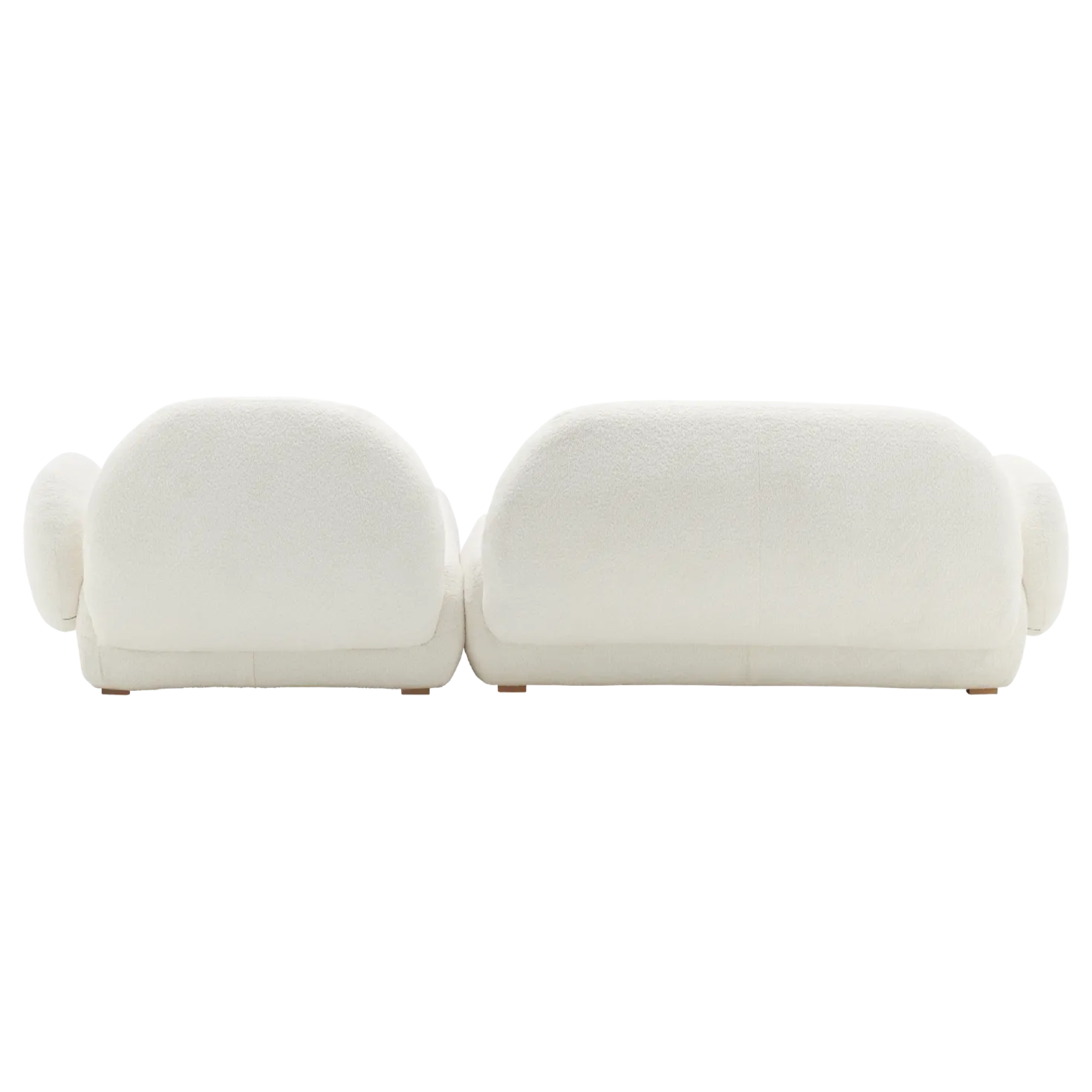 Canapé d'angle bouclette Oméga