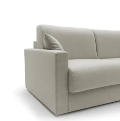 Canapé d'angle convertible et réversible tissu recyclé déhoussable Aubin