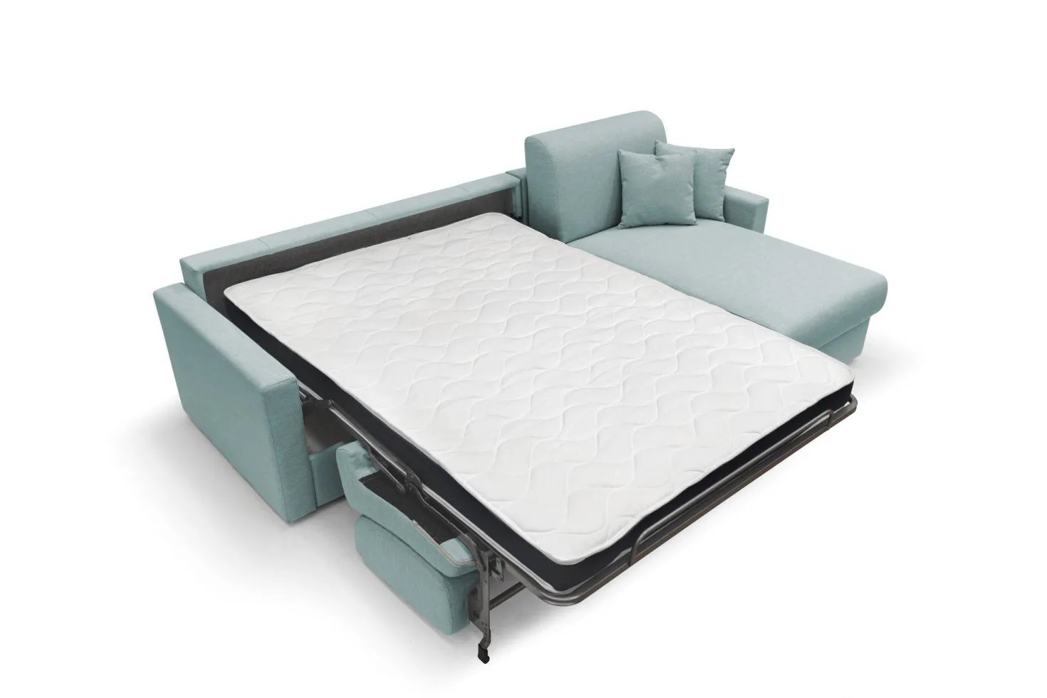Canapé d'angle convertible et réversible tissu recyclé déhoussable Arthur