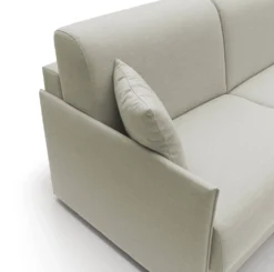 Canapé d'angle convertible et réversible tissu recyclé déhoussable Arthur