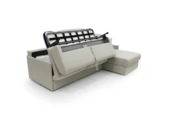 Canapé d'angle convertible et réversible tissu recyclé déhoussable Arthur