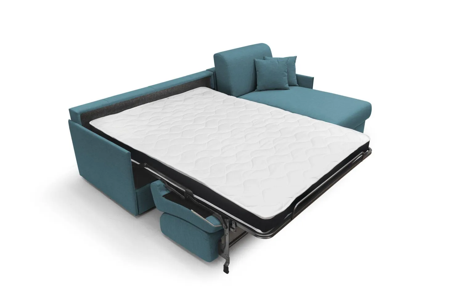Canapé d'angle convertible et réversible tissu recyclé déhoussable Arthur