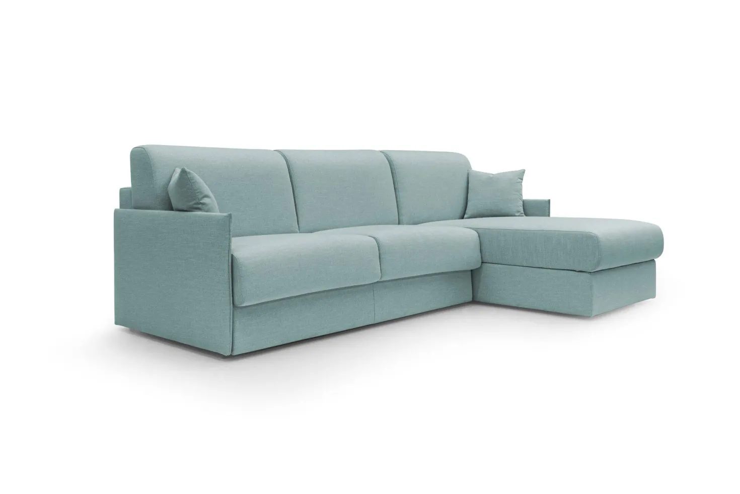 Canapé d'angle convertible et réversible tissu recyclé déhoussable Arthur