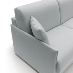 Canapé d'angle convertible et réversible tissu recyclé déhoussable Arthur