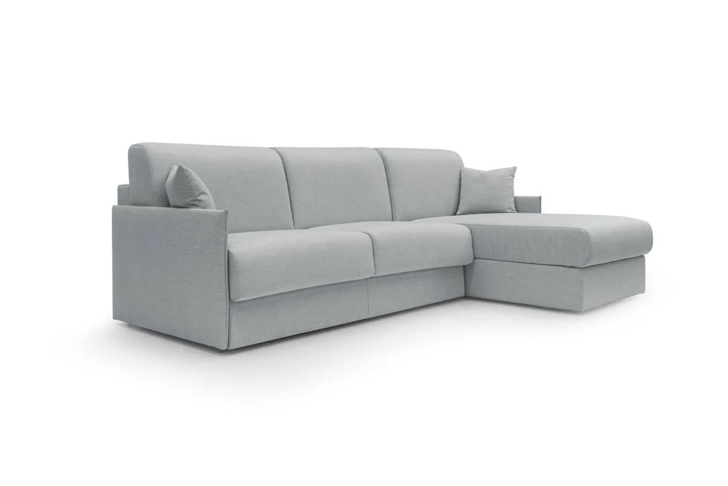 Canapé d'angle convertible et réversible tissu recyclé déhoussable Arthur