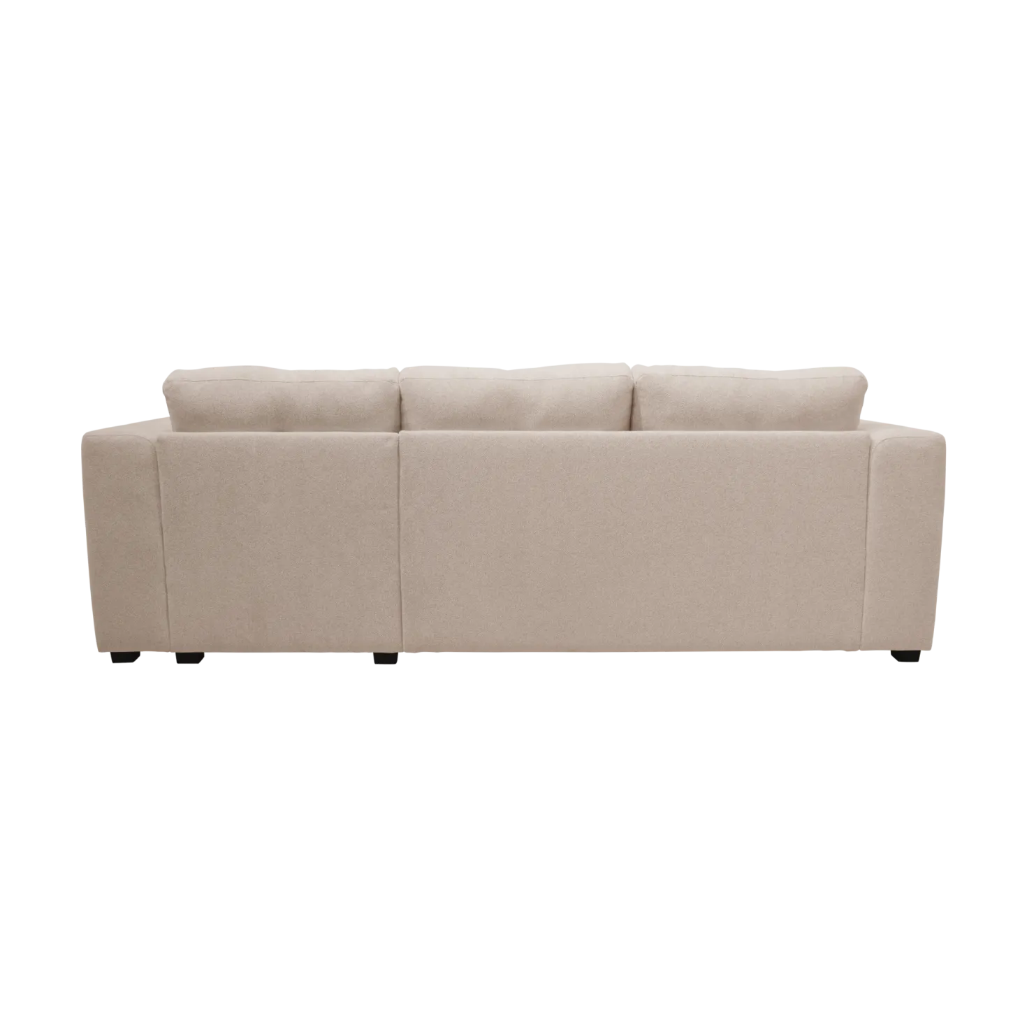 Canapé d'angle convertible et réversible tissu chenillé Pyram