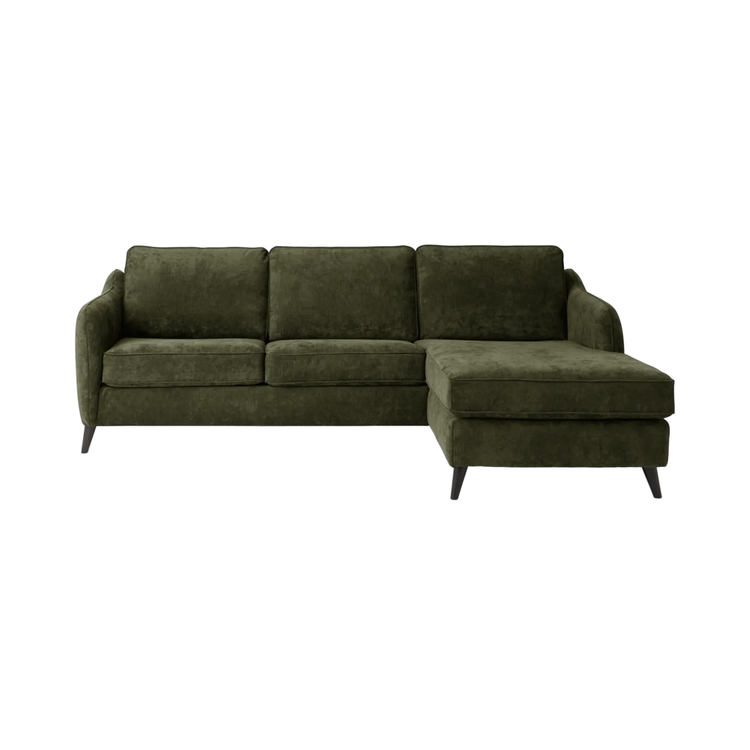 Canapé d'angle convertible tissu Prince