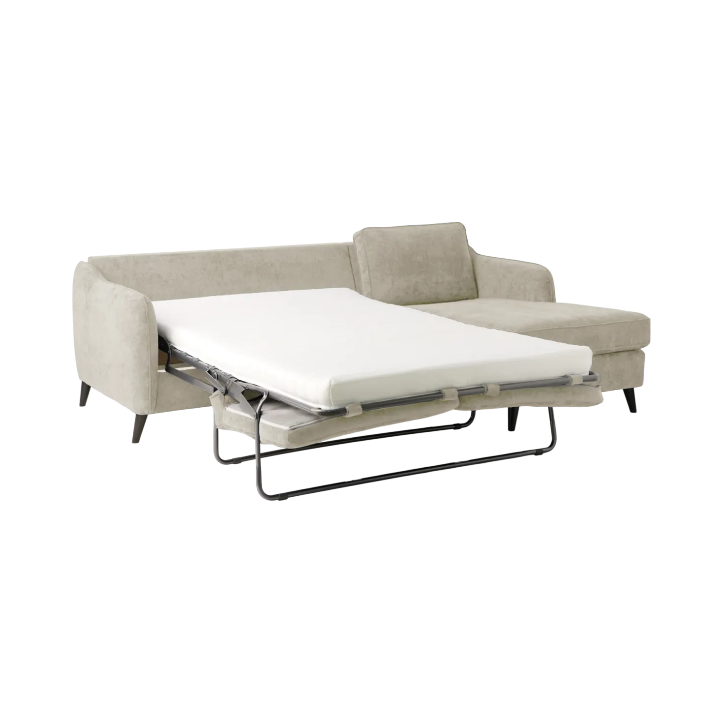 Canapé d'angle convertible tissu Prince